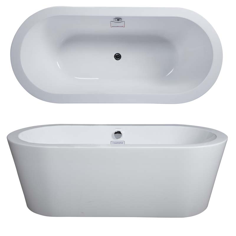 Bồn tắm nằm lập thể đặt sàn MANHATTAN MO-6023C