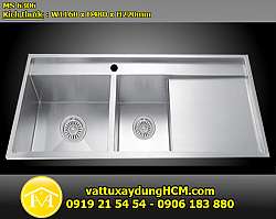 chau-rua-inox-ban-thu-cong-2-hoc-co-ban-malloca-ms-6306