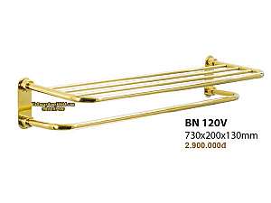 gia-treo-khan-2-tang-inox-304-ma-vang-bn-120v