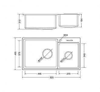 chau-rua-bat-ban-thu-cong-2-hoc-lech-malloca-ms-8801