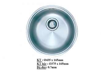 Chậu rửa chén dạng tròn 1 hộc MOEN 23607-30 chau-rua-chen-dang-tron-1-hoc-moen-23607-30