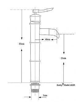 voi-lavabo-dong-thau-son-den-co-dien-kanly-gca02b