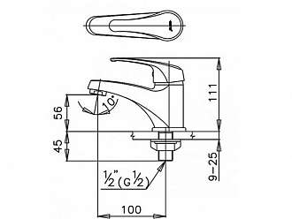 voi-lanh-gan-bon-rua-mat-cotto-ct167de-hm