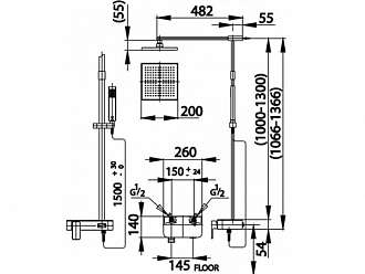 sen-tam-phun-mua-nong-lanh-cao-cap-cotto-ct2241w