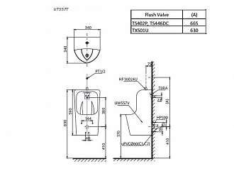 chau-tieu-nam-treo-tuong-toto-ut557t